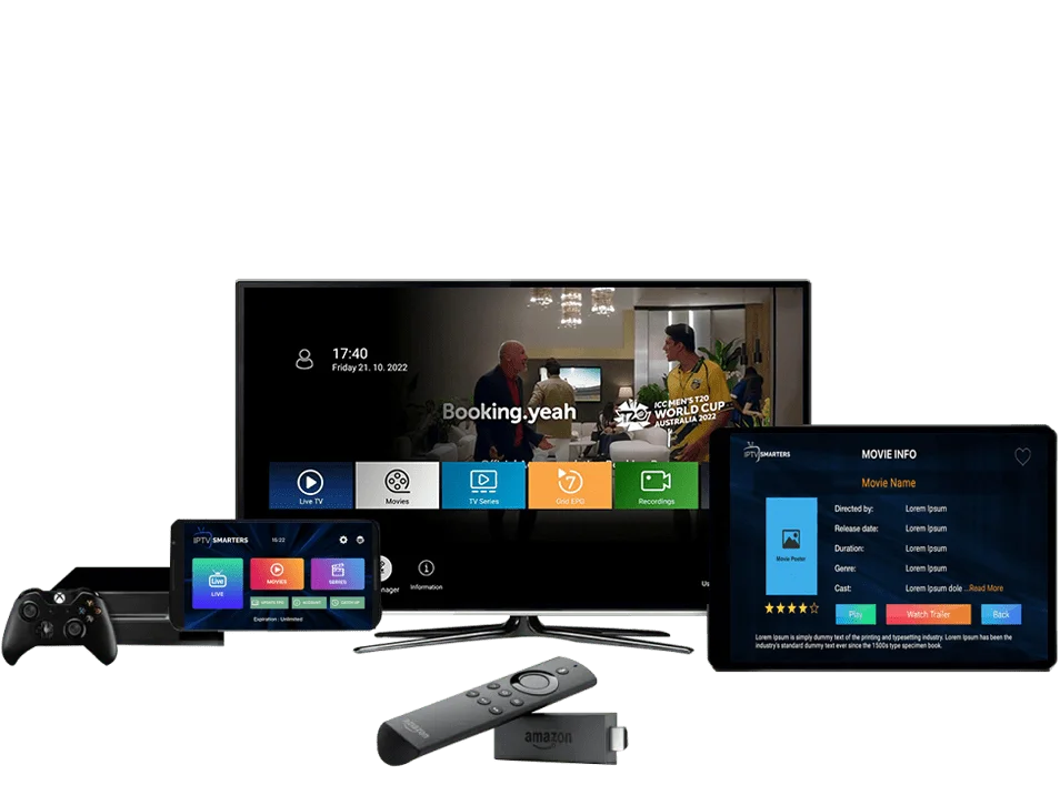IPTV-Player auf verschiedenen Geräten